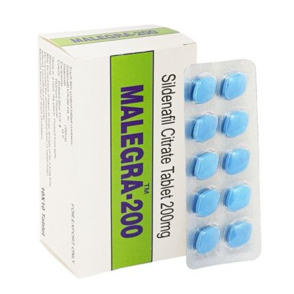 Malegra 200 mg tablet